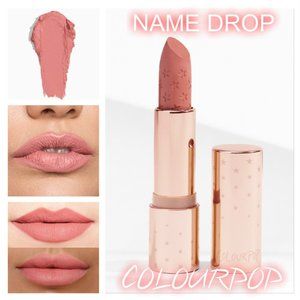 Colourpop Matte Lux Lipstick Name Drop
